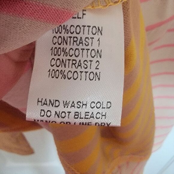 Easel NWTS Med Striped Long Sleeve Shirt with Pocket - Picture 4 of 4